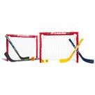 Conjunto de esportes indoor Franklin Sports NHL 14213 com gols e bastões Conjunto de esportes indoor Franklin Sports NHL 14213 com gols e bastões
