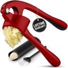 Conjunto de Espremedor de Alho Zulay Kitchen Premium - Com Descascador e Escova