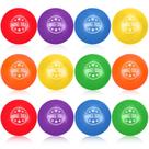 Conjunto de espuma Dodgeball Jerify, 12 peças de pele macia de 15 cm para crianças Conjunto de espuma Dodgeball Jerify, 12 peças de pele macia de 15 cm para crianças