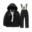 Conjunto De Esqui Para Meninos E Meninas, Casaco Grosso À Prova De Vento E Água, Equipamento Quente