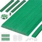Conjunto de Estacas para Jardim Cludoo com 393 Peças e Suportes de Fibra de Vidro Conjunto de Estacas para Jardim Cludoo com 393 Peças e Suportes de Fibra de Vidro