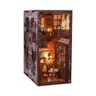 Conjunto De Estante De Madeira Diy, Casa De Boneca Em Miniatura, Kit De Quebra-cabeça 3d Com Luz