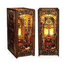 Conjunto De Estante De Madeira Diy, Casa De Boneca Em Miniatura, Kit De Quebra-cabeça 3d Com Luz Conjunto De Estante De Madeira Diy, Casa De Boneca Em Miniatura, Kit De Quebra-cabeça 3d Com Luz