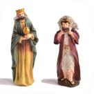 Conjunto de estatuetas de resina com estátuas de presépio religiosas 14 cm, 17 cm