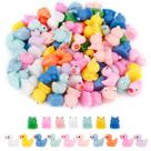 Conjunto de estatuetas lasuroa Tiny Frogs & Mini Resin Ducks, 40 unidades Conjunto de estatuetas lasuroa Tiny Frogs & Mini Resin Ducks, 40 unidades
