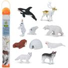 Conjunto de estatuetas Safari Ltd Arctic TOOB com 10 figuras de 3 anos ou mais