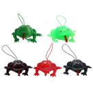 Conjunto de estatuetas Toy Creative Realistic Tricky Funny Frog, 5 unidades