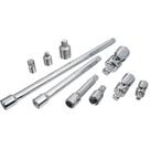 Conjunto de extensão de soquete/conjunto de adaptadores de soquete CRAFTSMAN de 10 peças Conjunto de extensão de soquete/conjunto de adaptadores de soquete CRAFTSMAN de 10 peças