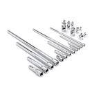 Conjunto de extensão, junta universal e adaptador GEARWRENCH 20pc