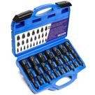 Conjunto de extrator de parafusos LLNDEI Hex Head Multi-Spline 25 peças