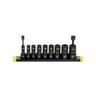 Conjunto de Extratores de Soquetes Grip Edge 9 Peças Métrico 4-12mm