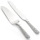 Conjunto de faca e servidor para bolo de casamento Dicunoy Silver, 2 peças Conjunto de faca e servidor para bolo de casamento Dicunoy Silver, 2 peças
