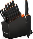 Conjunto de facas Astercook, 15 peças, lavável na máquina de lavar louça com afiador