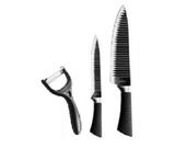 Conjunto de Facas Black 3 Peças SQ-4001