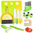 Conjunto de facas Chanking Kids Safe, 15 peças para cozinhar de verdade