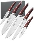 Conjunto de facas Chef Brewin CHEFILOSOPHI Japanese, 5 peças com alça