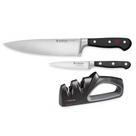 Conjunto de Facas Chef/Legumes/Afiador - Wusthof