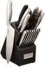 Conjunto de Facas Cuisinart C77SS-17P - 17 Peças com Lâminas de Aço Inoxidável Conjunto de Facas Cuisinart C77SS-17P - 17 Peças com Lâminas de Aço Inoxidável