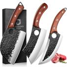 Conjunto de facas de açougueiro DRAGON RIOT Professional para carne, 3 unidades Conjunto de facas de açougueiro DRAGON RIOT Professional para carne, 3 unidades
