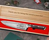 Conjunto de facas de cozinha Funistree Best Dad Ever Christmas Gift