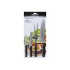 Conjunto de Facas E Garfo para Churrasco em Inox Professional com 4 Peças - Farberware