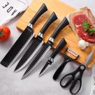 Conjunto De Facas Em Aço Inox Profissional Shark Requin 6 Pc
