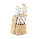 Conjunto de Facas Farberware 15 Peças - Aço Inoxidável de Alto Carbono