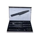 Conjunto de Facas Ikarus Cozinha do Chef Pão Legumes Tesoura Amolador Kehome Churrasco Carne Frango