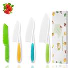 Conjunto de Facas Infantil WALAWALA 4 Peças, Livre de BPA, Seguro para Cozinhar Conjunto de Facas Infantil WALAWALA 4 Peças, Livre de BPA, Seguro para Cozinhar