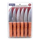 Conjunto de Facas Para Churrasco 6 Peças Jumbo Wooden 5