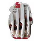 Conjunto de facas para cozinha com 4 peças em inox wincy