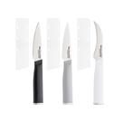 Conjunto de facas para descascar KitchenAid em aço inoxidável de alto carbono, 3 peças