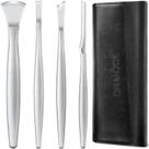 Conjunto de facas para pedicure DRMODE Professional 4PCS em aço inoxidável Conjunto de facas para pedicure DRMODE Professional 4PCS em aço inoxidável