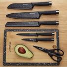 Conjunto de Facas Profissional Talheres Preto Hampton Forge Tomodachi Akita de 12 Peças Akita da Tomodachi