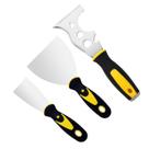 Conjunto de facas Putty Knife Hyber&Cara em aço inoxidável 15 em 1, 3 unidades Conjunto de facas Putty Knife Hyber&Cara em aço inoxidável 15 em 1, 3 unidades