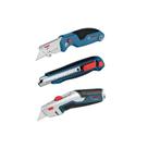 Conjunto de facas utilitárias BOSCH H11-14200-1 dobrável, encaixável, de 3 peças
