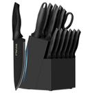 Conjunto de facas XANAPON de 14 peças de cozinha de aço inoxidável de alto carbono