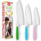 Conjunto de Facas Zulay Kids 3 Peças - Para Cozinhar e Assar