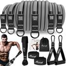Conjunto de faixas de exercícios HPYGN Heavy Resistance de 300 libras com alças