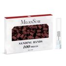 Conjunto de faixas de lixar MelodySusie, 100 unidades de manicure de unhas de 180 grãos