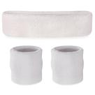 Conjunto de faixas de moletom Suddora Moisture Wicking, 2 pulseiras, 1 faixa de cabeça