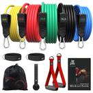 Conjunto de faixas de resistência BOB AND BRAD de até 56,7 kg com acessórios