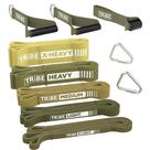 Conjunto de faixas de resistência Tribe Lifting Long para homens e mulheres