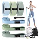 Conjunto de Faixas Elásticas HIMESPORNER 9 Peças Antiderrapante para Treino Conjunto de Faixas Elásticas HIMESPORNER 9 Peças Antiderrapante para Treino