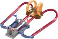 Conjunto de faixas Hot Wheels Mario Kart Bowser's Castle Chaos