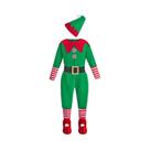 Conjunto De Fantasia De Elfo De Natal Para Crianças E Adultos Com Camisa, Calças, Chapéu E Cinto, Conjunto De Fantasia De Elfo De Natal Para Crianças E Adultos Com Camisa, Calças, Chapéu E Cinto,