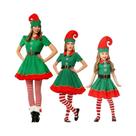 Conjunto De Fantasia De Elfo Verde Papai Noel Para Crianças E Adultos Cosplay De Natal E Halloween Conjunto De Fantasia De Elfo Verde Papai Noel Para Crianças E Adultos Cosplay De Natal E Halloween