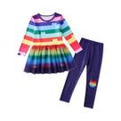 Conjunto De Fantasia De Natal Para Meninas Vestido Calças Faixa De Cabelo Boneca Gabby Festa De Ano