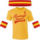 Conjunto de fantasias: camiseta DIRTYRAGZ Dodgeball, faixas de moletom, tamanho 3GG