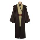 Conjunto de fantasias de cosplay ObiWan Kenobi para adultos e crianças Hal